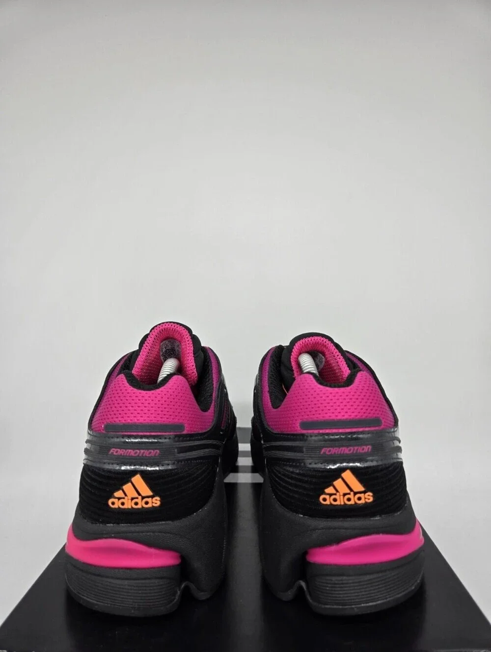 adidas Men's Adistar Control 5 KI8592 Core Black Purple Orange Shoes Size 13